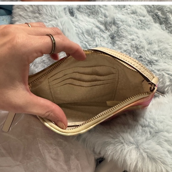 Kate Spade Pink and Orange Floral Clutch - Picture 4 of 6